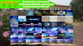 Еволюція заставок інформаційних програм телеканалу Інтер 