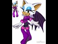 Lagu Rouge The Bat (Part24, Speed Paint, Redraw, Sonic Prime)