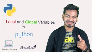 Local and Global Variables in Python Python Tutorial for Beginners