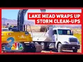 Lake Mead wraps up summer of storm clean-ups