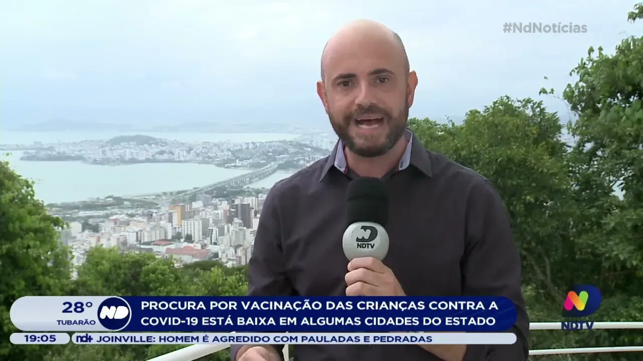 Procura por vacinação das crianças contra a Covid-19 está baixa em algumas cidades de SC