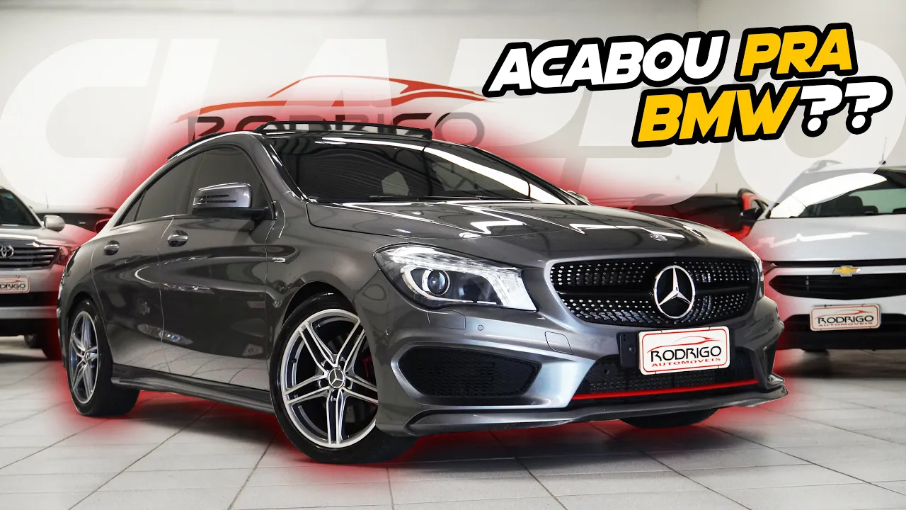 ENTROU UMA MERCEDES NA RODRIGO AUTOMÓVEIS!! Avaliação CLA 250 SPORT 4MATIC