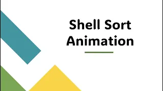 Shell Sort Animation