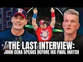 John Cena's Final Interview Before His Last WWE Match Ever | Pat McAfee Show