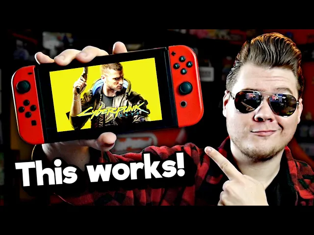 Playing Cyberpunk 2077 on my Nintendo Switch (yes, really.) | Nintendrew