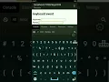 keyboard events in javascript