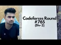 Codeforces Round 765 Div-2 Solutions