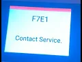 Whirlpool washer model WTW5105HW2 error of F7E1 How I fixed mine
