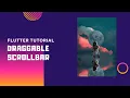 How to use draggable scrollbar flutter package