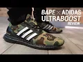 Bape x Adidas Ultra Boost Review On Feet