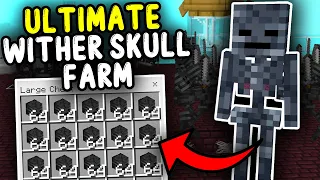 BEST WITHER SKULL FARM Minecraft Bedrock 1 1 128 H
