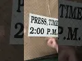 Signs at The Times Herald