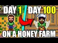 I Played 100 Days of Stardew Valley BUT as a Honey Farmer