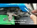 Hyundai Verna modified Strut Brace Buffer Tyre upsize Spoiler Vid ARN DIY