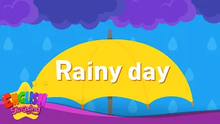 Rainy day [Kids Vocab] It's a Rainy Day ☔ Raining, Raindrop & Rainy Day Words