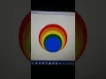 Draw A Beautiful Rainbow Circle Using Python Turtle
