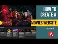Movies website using angular netflix clone angular netflix clone app part 1