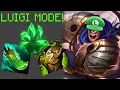 GAREN GOES LUIGI MODE WITH GRASP RUNES