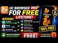 UC browser Pro For Free Premium Features are Free