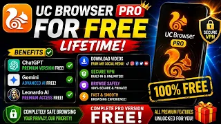 UC browser Pro For Free Premium Features are Free