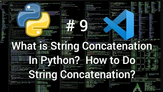 Python Tutorial From Beginner To Advance String Concatenation In Python Programming