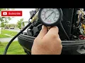 Compression Test on Mercury Outboard 150 hp By Farhad FKCamera