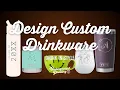 Custom Drinkware - Personalized Water Bottles Mugs Tumblers More Underground Printing
