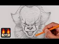 How To Draw Pennywise Step by Step Art Lesson