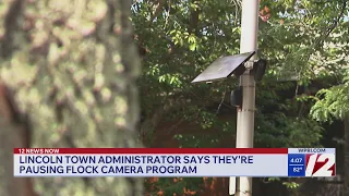 Lincoln town administrator says they re pausing Flock camera program