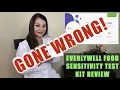 GONE WRONG - EverlyWell Food Sensitivity Test Kit Review