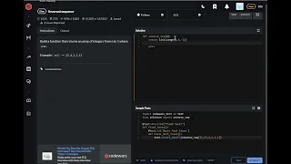 codewars python Reversed sequence