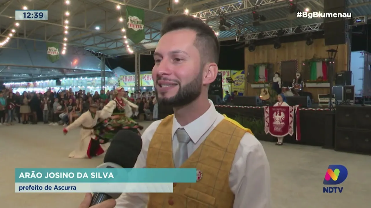 Mais de 35 mil pessoas visitaram Ascurra durante a Festa Per Tutti