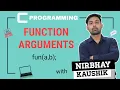 Function Arguments In C Actual Formal Arguments By Nirbhay Kaushik