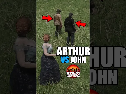 RDR2: Arthur Morgan vs John Marston 🔥 #rdr2