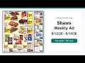 Shaws Weekly Ad 26 - 26 Best Deals