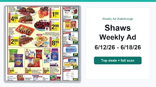 Shaws Weekly Ad 26 - 26 Best Deals