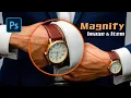 Photoshop Magnify Image and item in 2 MINUTES Tutorial - Easy Tutorial