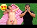 SUNBATHING With NOTHING ON To See Fiance s Reaction BABY COMING SOON