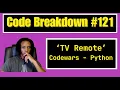 Code Breakdown - TV Remote