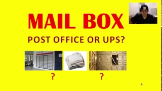 Renting a PO Box at a Post office or at a UPS store NIK NIKAM