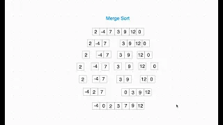 Merge Sort Javascript