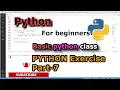 Python Exercise Part - 7 Python for Beginners