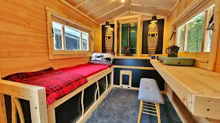 Tiny Home Build under $2,500 - Off-Grid and Mobile! - Ep2