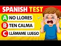 80 Basic Spanish Phrases Test Spanish Quiz - 80 Phrases