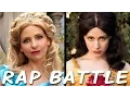 CINDERELLA vs BELLE Princess Rap Battle Sarah Michelle Gellar Whitney Avalon