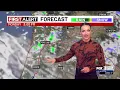 Saturday evening weather forecast