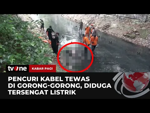 NAHAS! Pencuri Kabel Ditemukan Tewas di Gorong-gorong