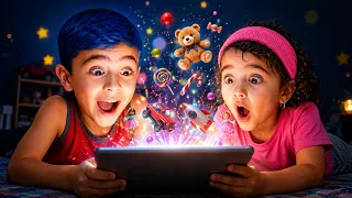 📱🪄 الآيباد السحري! | سيلينا وحسونا في مغامرة مليئة بالمفاجآت ✨😱