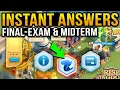 Final Exam Midterm ALL Answers super FAST Learning Tool - Rise of Kingdoms ROK Fleisch