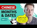 Learn Month Dates Birt ays in Chinese EASY Mandarin Lessons for Beginners
